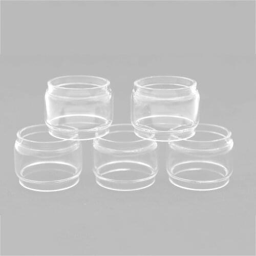 5PCS FATUBE Bubble Glass tube for Moonshot RDTA Snowwolf Mfeng wolf tank GLASS fatboy Cup