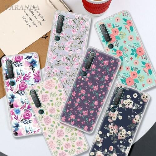Vintage Mandala Flowers Designs Case For Xiaomi Mi 11 Poco X3 NFC 9T 10T Note 10 Lite 5G 10s CC9e M3 A2 Translucent Phones Cover