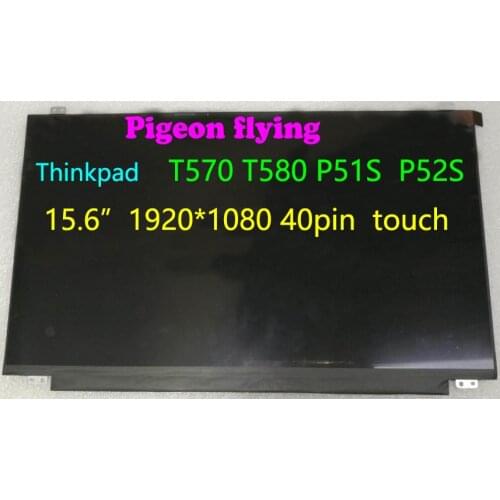 For Thinkpad T570 T580 P51S P52S B156HAK02.1 B156HAK02 15.6''inch IPS FHD LCD LED Screen Matrix for laptop 1920*1080