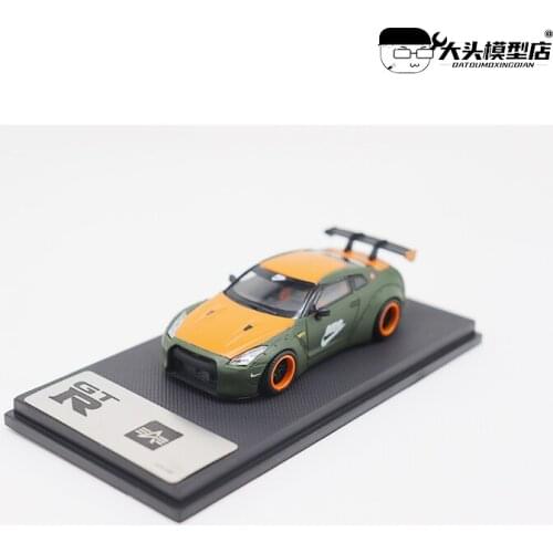 1/64 LB Works Gtr35 Model Car Models Alloy Car Furnishing Articles