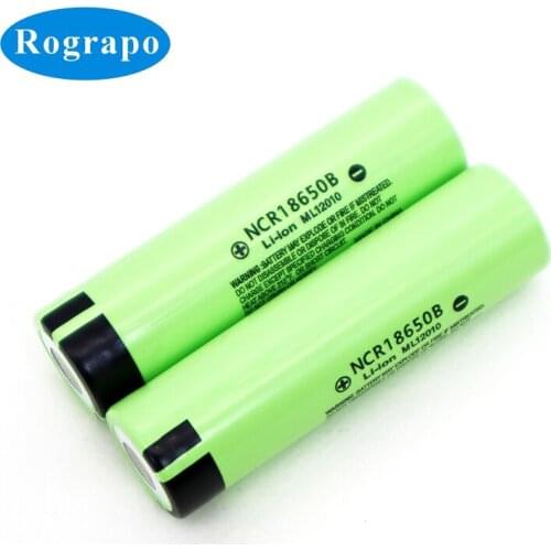 Original New 18650 3.7V 3400mah Lithium Rechargeable NCR18650B Battery Flashlight,Horizontal Marking Device,Loudspeak Batteries