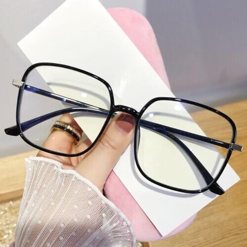 Fashion Transparent Square Eyeglasses Frame Retro Plastic Women Myopia Men Optical Spectacle Glasses Frame Clear Lens Eyewear