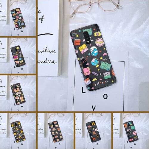 Soft TPU Case For One Plus 3 3T 5 5T 6 6T 7 7 Pro Cute Girl Silicone Back Cover For OnePlus 7 7 Pro 6 6T 5 5T 3 3T Phone Case
