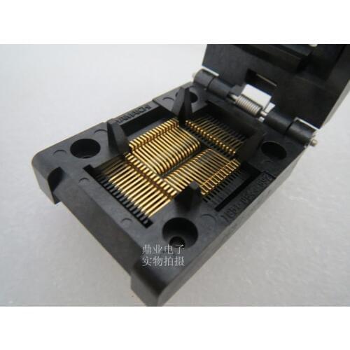Clamshell 100%New&Original IC51-0644-824-4 QFP64/TQFP64 YAMAICHI IC Burning seat Adapter testing seat Test Socket test bench