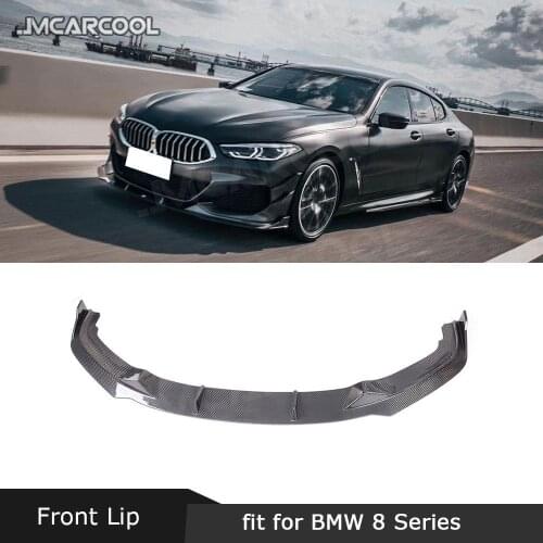 Dry Carbon Fiber Front Bumper Lip Spoiler For BMW 8 Series 840i G14 G15 G16 2019 2020 Car Head Chin Shovel Guard