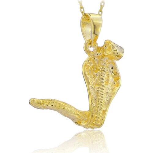 Pyton Necklace 925 Sterling Silver Unisex Animal Necklace