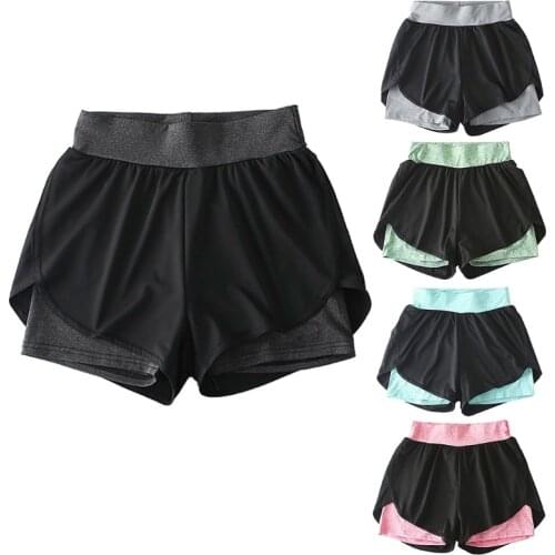 THINKTHENDO Women's Running Shorts