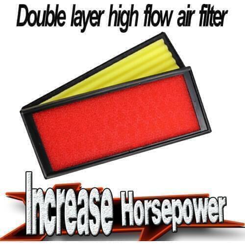 High flow air filter Improve horsepower for VW Jetta VW CC VW Tiguan VW Sharan II VW EOS VW GTI VW Touran