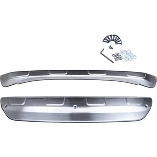 304 Stainless Steel Front Rear Bumper Protector Guard Skid Plate Sill Covers Spoiler For Mazda CX-5 CX5 2013 2014 2015 2016