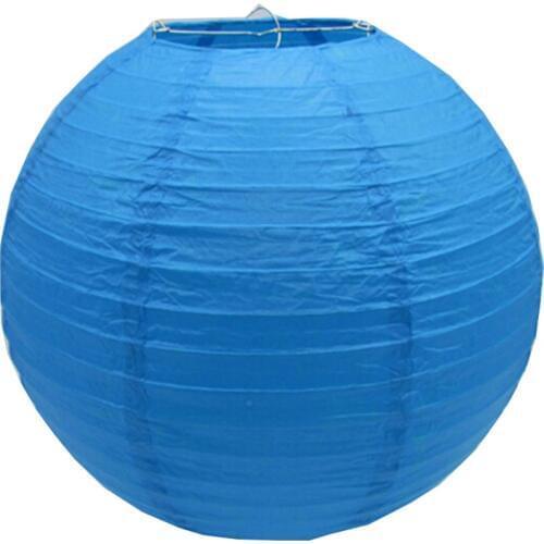 10pcs royal blue Paper Lantern party hotel garden deep blue decorative Lampion