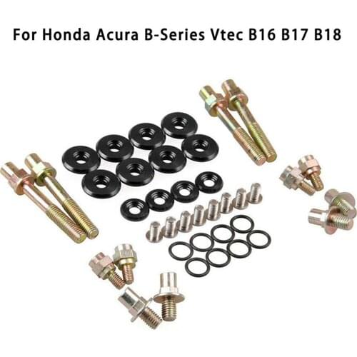 B16 B17 Valve Cover B18 Washer Blolt For Honda Acura Hardware 1 Set Of