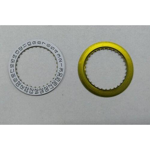 ETA2836 Double calendar 2836 movement accessories Movement of the calendar disk week A calendar set for each week 2piece