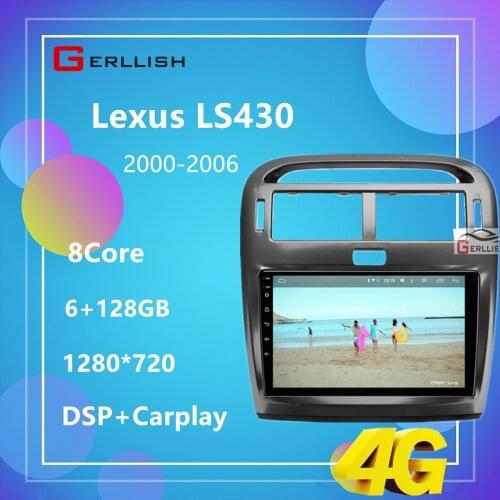 Gerllish Android For Lexus LS430 XF30 LS 430 2000 - 2006 For Toyota Celsior XF30 radio car Navigation GPS Car Multimedia player