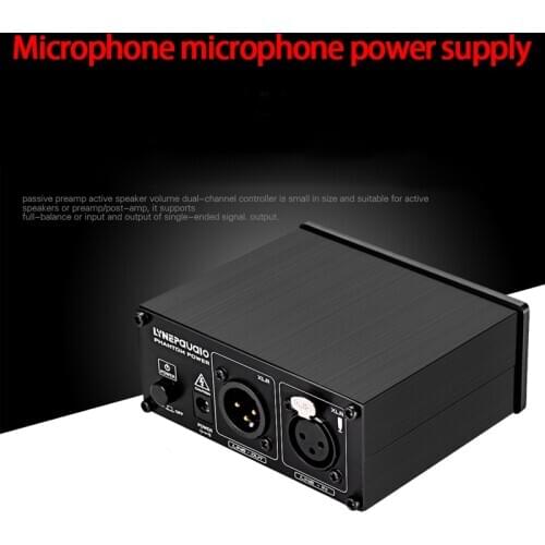 KYYSLB A963 Condenser Microphone Microphone Power Supply 48V Phantom Power Supply