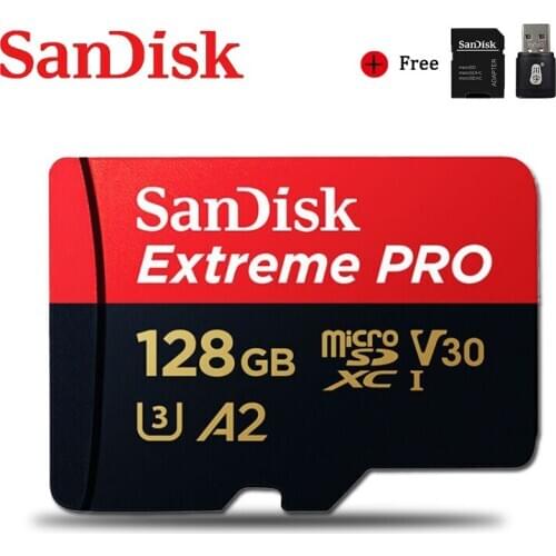 SanDisk Extreme Pro Ultra Memory Card 128GB 64GB 32GB Micro SD 256GB 400GB 32 64 128 gb Flash SD Card SD/TF MicroSD U1/U3 4K