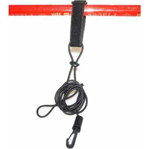 Strong Safety Kayak Canoe Safety Rod Fishing Rod Paddle Leash Clip Bungee w/Cord