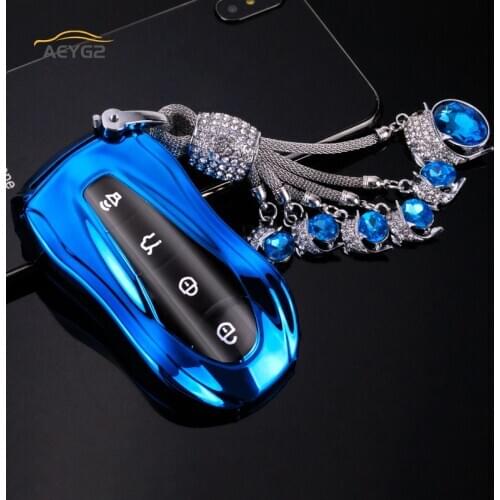 New Soft TPU Car Remote Key Full Cover Case For Geely Azkarra FY11 Atlas Pro New Emgrang GS X6 SUV EC7 Car Keychain Accessories