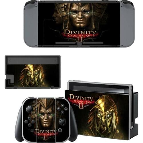 Divinity Original Sin 2 Nintendoswitch Skin Nintend Switch Stickers Decal for Nintendo Switch Console Joy-con Controller Skins
