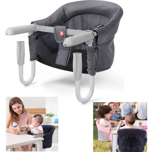 Portable childrens travel dining chair baby eating chair multi-function folding table Kids dining chair baby Booster Seats