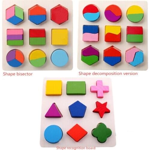 TUSUNNY Learning baby Education Wooden Toys Childrens Puzzle 3D Magic Cube Childrens Educational Toys
