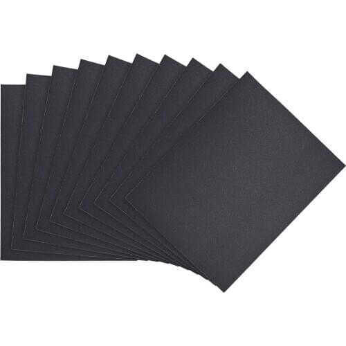 Uxcell Waterproof Sandpaper, Wet Dry Sand Paper, 11 x 9inch for Wood Furniture Metal Automotive Polishing 10pcs