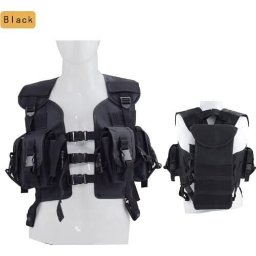 Military Equipment Tactical Vests Army Training Combat Body Armor Men Hunting Airsoft War Game Protective Vest With Water Bag