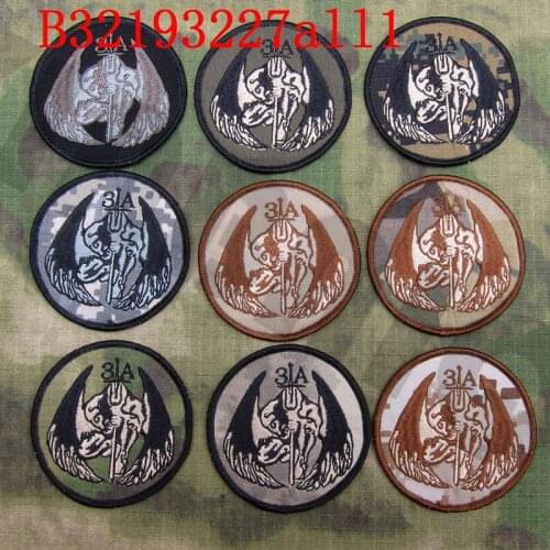 Embroidery patch DEVGRU NSWDG SEALTEAM3 ST-3A dark angel morale tactical military