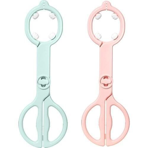 Bottle Clips High Temperature Resistant Safety Anti-skid And Anti-hot Lengthened Handle & Widened Pink Green Bottle Clip Holder