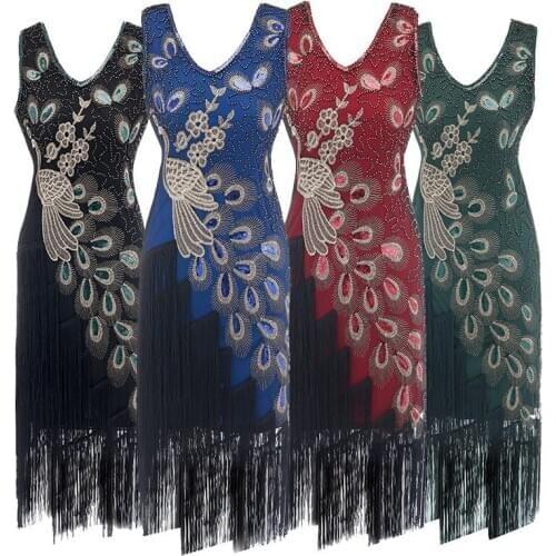 Sexy Dress Sleeveless V-Neck Beading Sequined Dress Prom Vestidos De Fiesta Largos Elegantes De Gala Women Dress 2020 New
