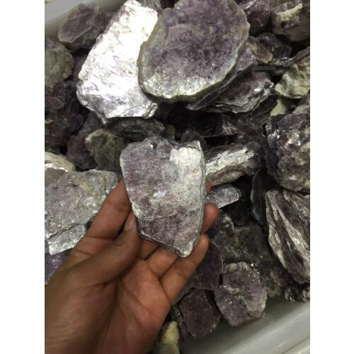 1kg drop shipping Natural rough lepidolite Crystal gemstone meditation reiki healing raw mineral lepidolite crystal specimen