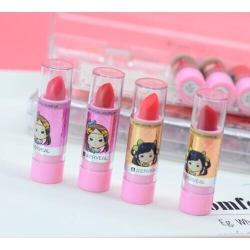 10 lipstick suits moisturizing and hydrating portable lipsticks show white lipstick beginners 10 colors