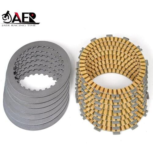 JAER Clutch Friction Disc Plates for Honda CRF450X 2005-2017 CRF450 XRL 2014-2016 CRF450R 2002-2003 CRF450R R6 R7 R8 2006-2008