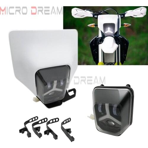 For FE 250/350/450/501 TE 150/250/300/250i/300i Dual Sport LED Headlight Head Light Supermoto Enduro DRL Running Light