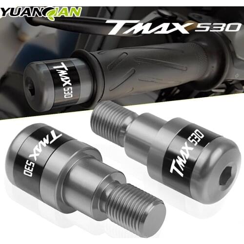 For YAMAHA TMAX530 TMAX T-MAX 530 T-MAX530 2006-2016 2007 2008 2009 2010 2011Motorcycle Handle Hand Bar Ends Handlebar Grips End