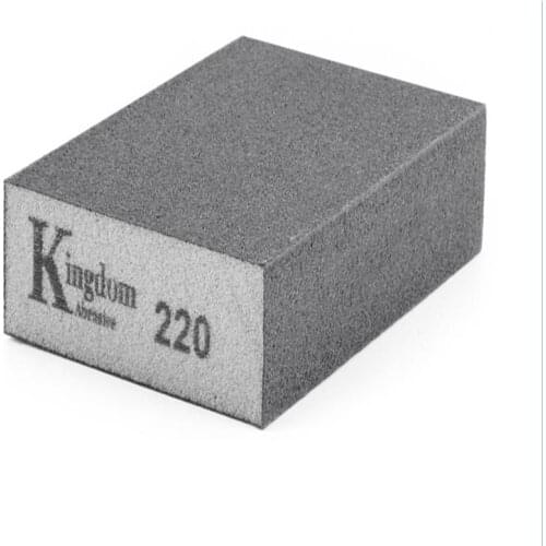 Factory 1PCS Grit 80 180 240 320 600 1000 Wall Grinding Sponge Sand Block Sandpaper Craft Model Paint Polished Sand Brick