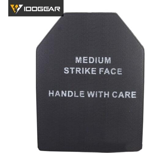 IDOGEAR Ballistic Dummy Plate Carrier Accessory Panels Set Tactical Hunting Vest Body Armor Black Protectiveness Solid