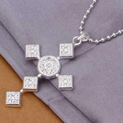 N346 Free Shipping 925 sterling silver Necklace, 925 silver fashion jewelry /bfdajwka eqtaniaa