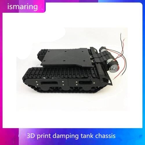Tank Chassis Suspension Intelligent Robot DIY Remote Control Toy Car Accessories 3D Printing Manufacturing