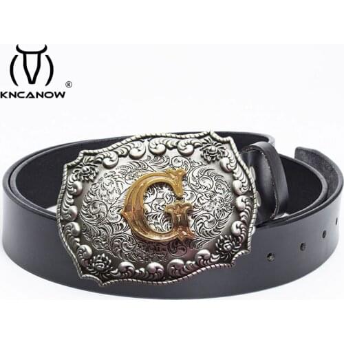 Luxury Vintage Designer G Belt High Quality Men Women Genuine Real Leather Dress Strap Gifts Classic Western Punk Belt For Jeans