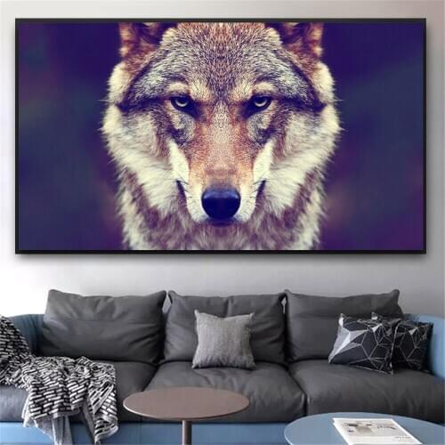 Modern Style Bedroom Decor Animal Canvas Painting Posters And Prints Wall Pictures For Living Room Decor Wall Poster