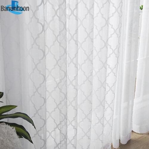 Special Offer Hot Sale Curtain Lace Mesh Tulle Screen For Bedroom Pattern Sheer In Living Room Bed Drapes All-match Yarn