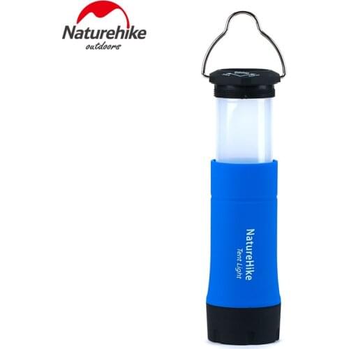 NatureHike LED Tent Lamp Retractable Waterproof Camping Light Emergency Light Portable Lantern Working Lighting Flashlight