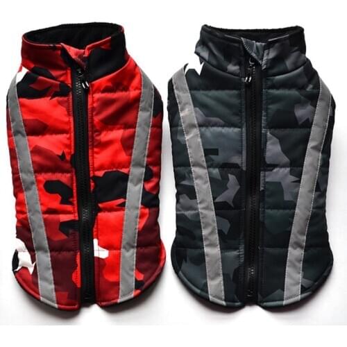 Warm Dog Coat Jackets Padded Clothes For Small Dog Windproof Winter Pet Dog Clothes Puppy Outfit Vest Chihuahua Clothes Products