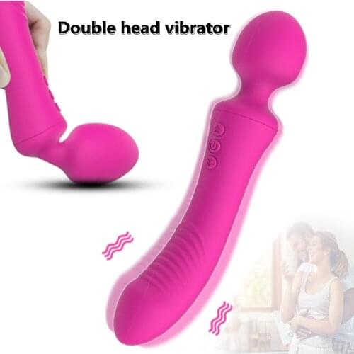 Powerful Dildo Vibrators for Women Magic Wand Body Massage AV Vibrator Sex Toy For Woman Clitoris Stimulator Adult Sex Products