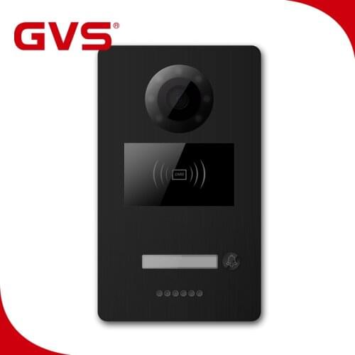 2 Wire Video Intercom System Villa Apartment Video Outdoor Station Monitor 1/2/4 Buttons Black in Video Door Phone System