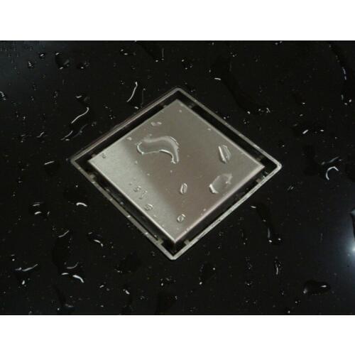 304 stainless steel anti-odor floor drain anti-odor core bathroom hardware square shower floor drain DR007