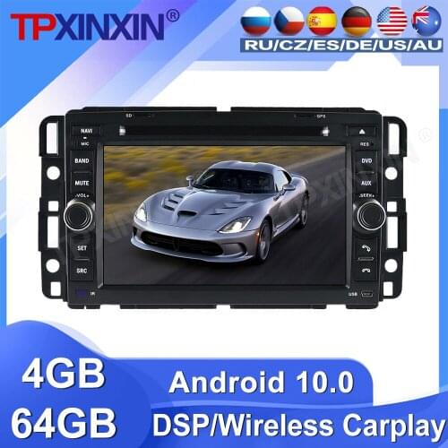 4+64G For Hummer H2 2008 2009 2010 2011 Abdroid 10 Car Radio Tape Recorder Video Multimedia Player GPS Navigation IPS HD Screen