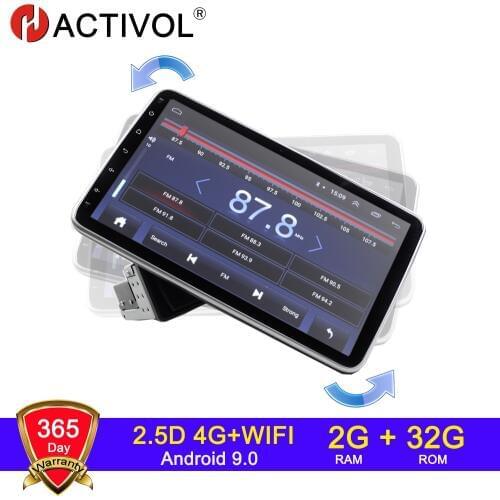 4G WIFI 2G 32G Android 9.1 Car radio GPS Navigation WIFI universal Car Stereo Radio Multimedia Video Player 360 Degree Rotatable
