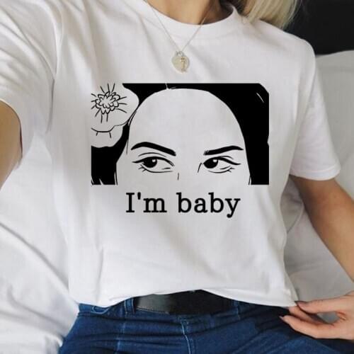 Lana Del Rey Harajuku Aesthetic T Shirts Women Grunge Ullzang 90s Graphic T-shirt Fashion Vintage Tshirt Hip Hop Top Tees Female