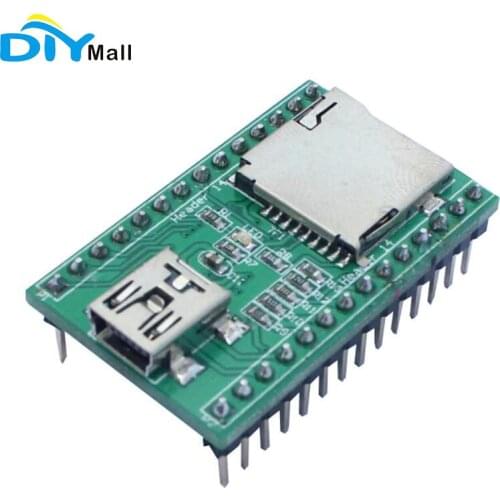 JQ6500-28P MP3 Module Voice Module One To One 5 Road Independent Control Serial Control
